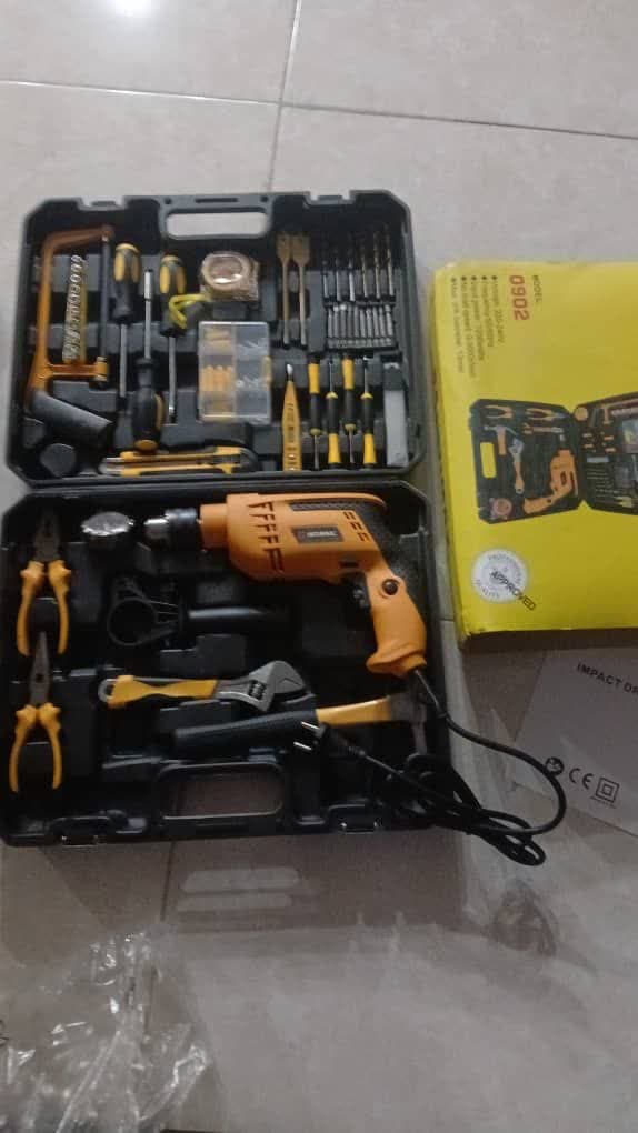 دریل با کیف ابزار