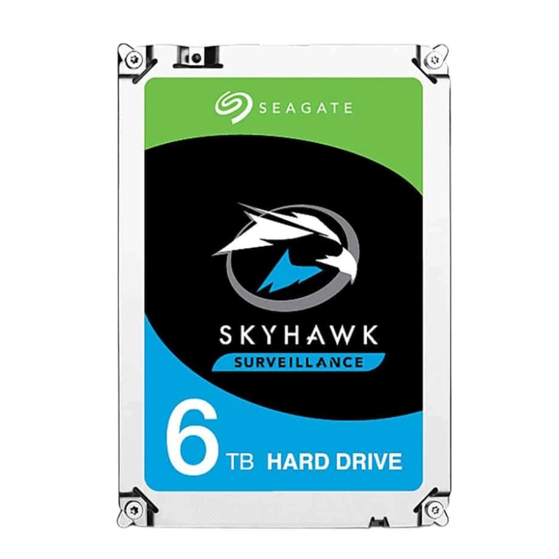 هارد دیسک اینترنال سیگیت مدل SkyHawk ST6000VX001 ظرفیت ۶ ترابایت — تصویر ۴