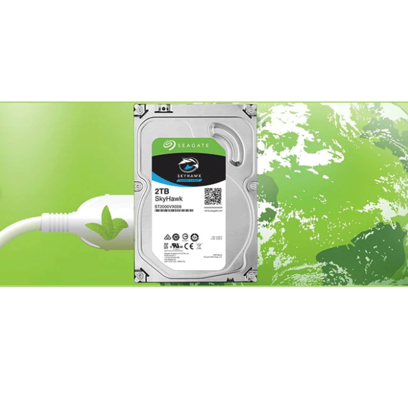 هارد دیسک اینترنال سیگیت SkyHawk ظرفیت 2 ترابایت — تصویر ۷