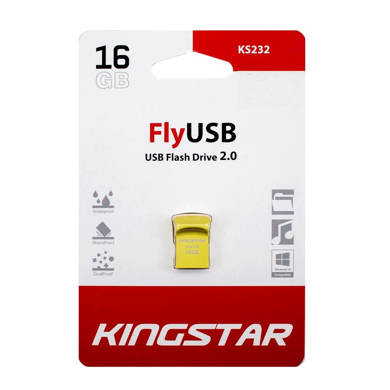 فلش مموری کینگ استار مدل KS232 ظرفیت ۱۶ گیگابایت USB 2.0