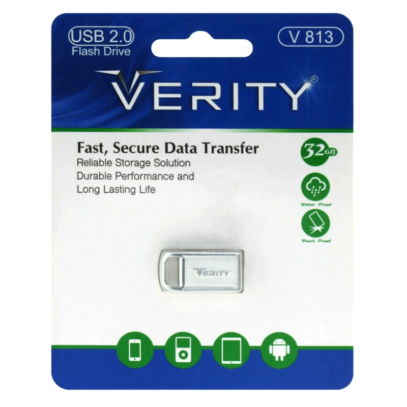 فلش مموری وریتی V813 USB2 ظرفیت 32 گیگابایت