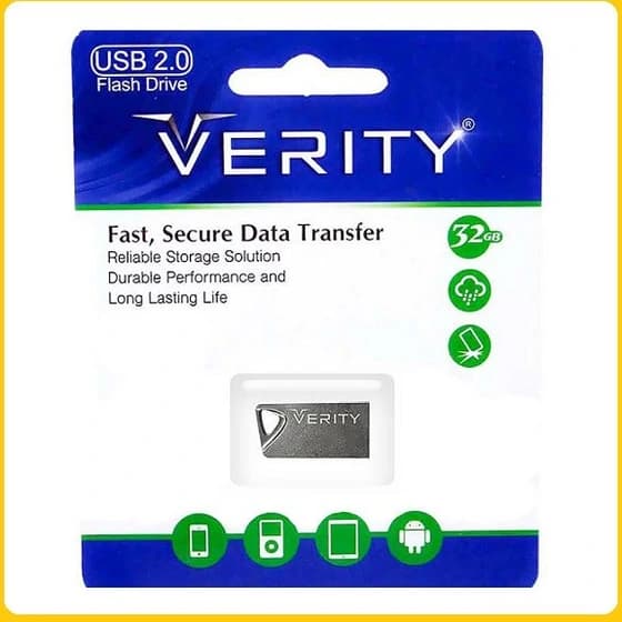 فلش مموری وریتی V 812 USB 2 ظرفیت 32 گیگابایت — تصویر ۸