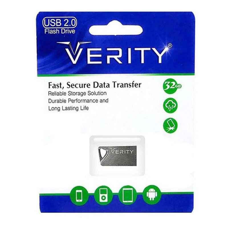 فلش مموری وریتی V 812 USB 2 ظرفیت 32 گیگابایت