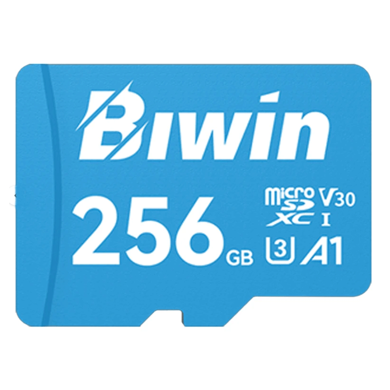 کارت حافظه microSDXC بیوین 256 گیگابایت مدل MS100 کلاس 10 استاندارد UHS-I U3 V30 A1 سرعت 100MBps