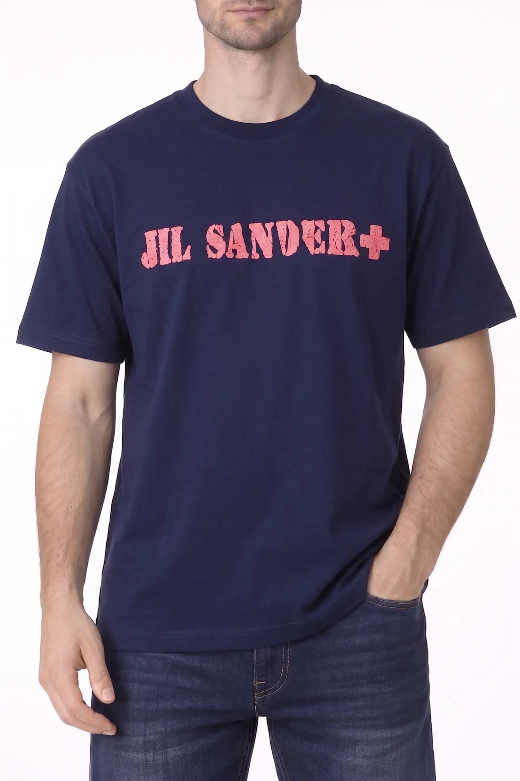 تیشرت آستین کوتاه سرمه ای کد 5279107