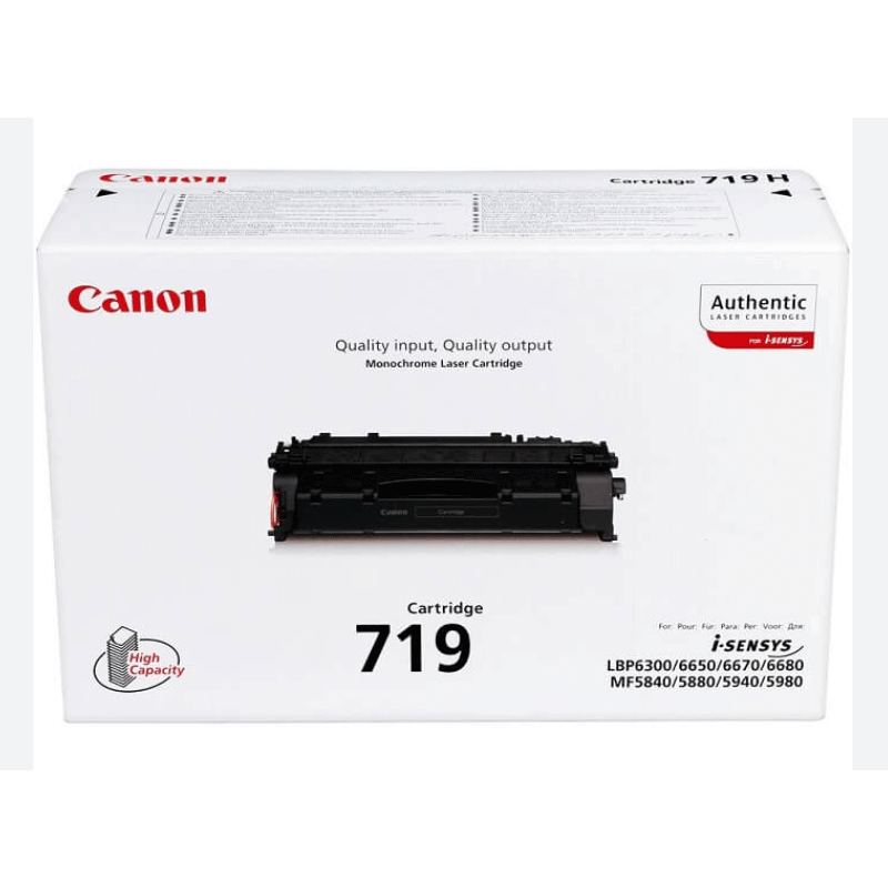 کارتریج تونر رنگ مشکی کانن Canon 719 — تصویر ۴