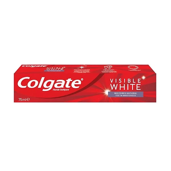 خمیر دندان کلگیت مدل Visible White حجم 75 میل