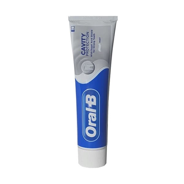 خمیر دندان اورال بی مدل Cavity Protect Mint حجم 100 میل