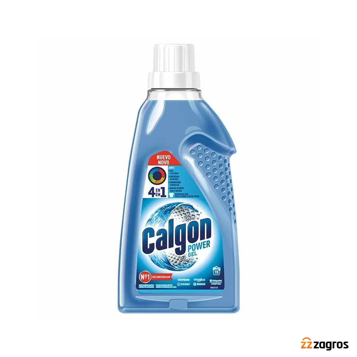 ژل ضد رسوب ماشین لباسشویی کالگون Calgon مدل Power حجم ۷۵۰ میل — تصویر ۷