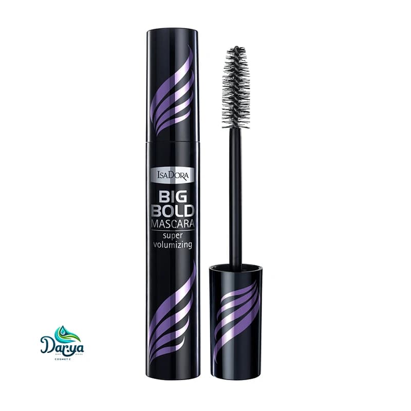 ریمل ایزادورا بنفش اصل Big Bold |ریمل حجم دهنده ISADORA سوئد