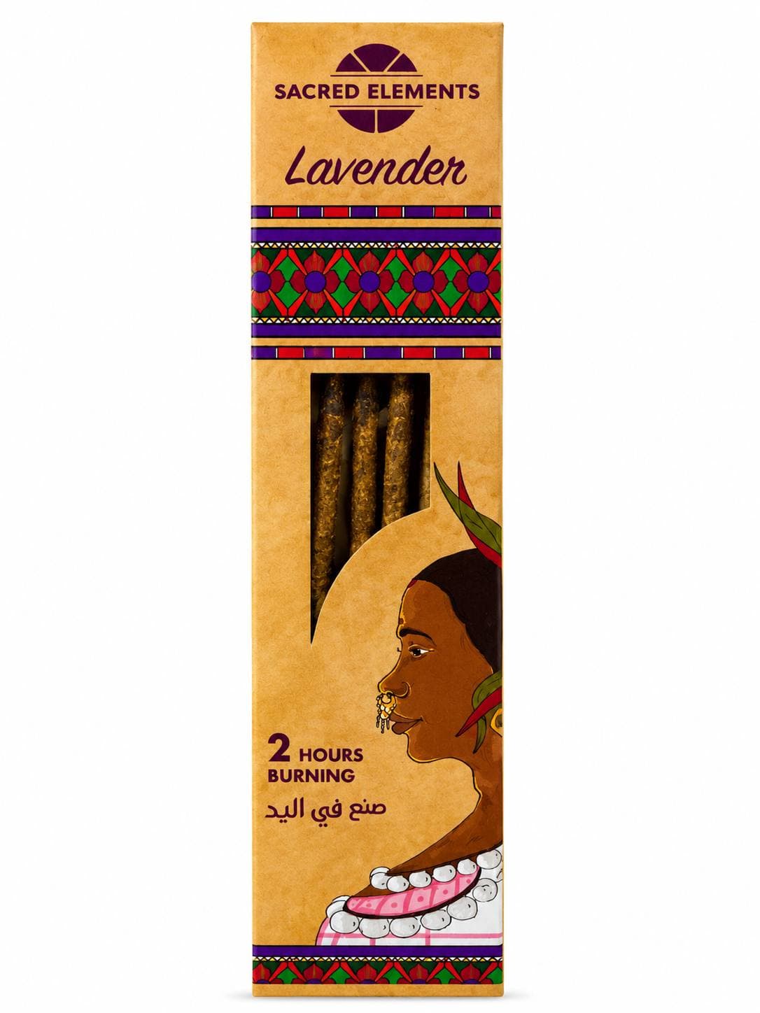عود دست‌ساز لوندر، اسطوخودوس (Lavender) مدل Sacred Elements