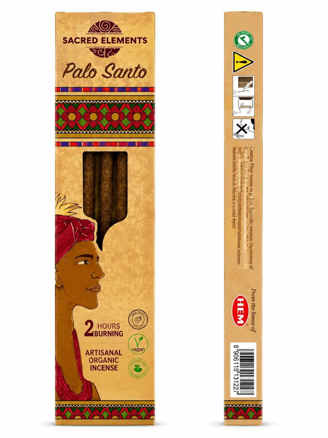 عود دست‌ساز پالو سانتو (Palo Santo) مدل Sacred Elements — تصویر ۲