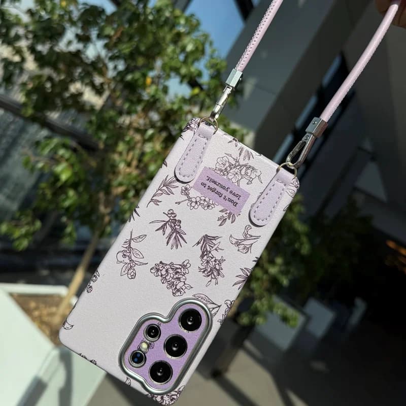 قاب lavender flower بنددار سامسونگ — تصویر ۲