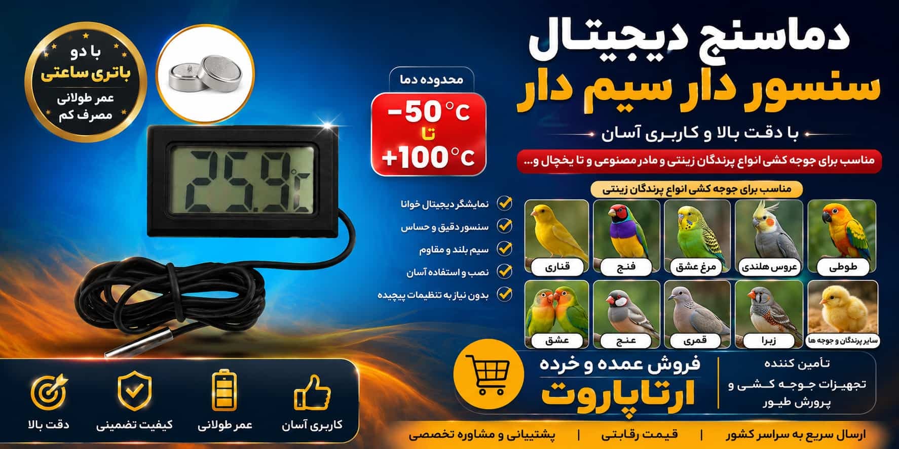 دماسنج دیجیتالی — تصویر ۲