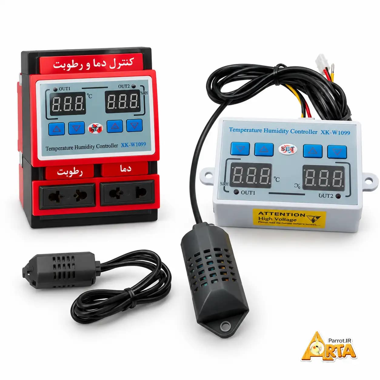 کنترل دما و رطوبت 220 ولتی