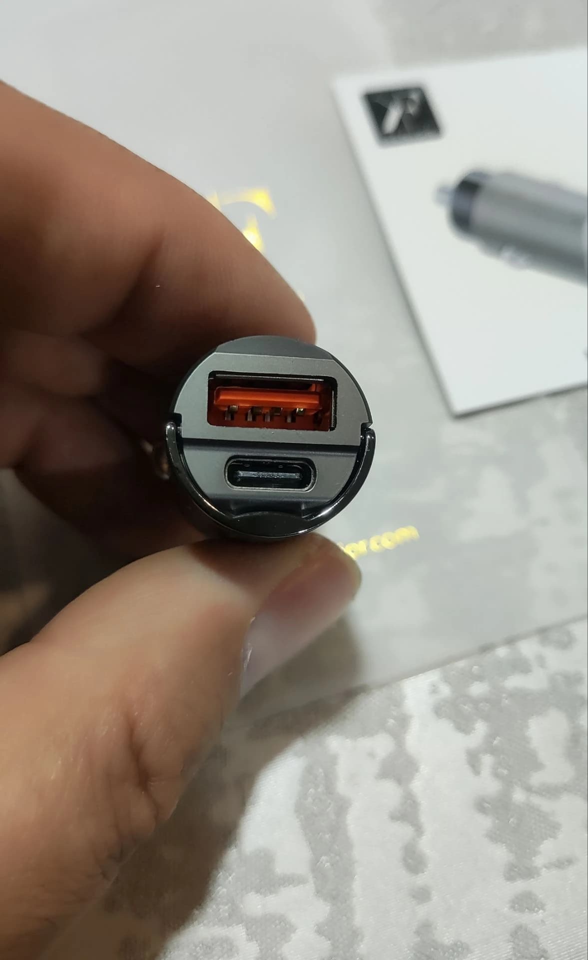 شارژر فندکی 30 وات KF SENIOR مدل CH-162 — تصویر ۴