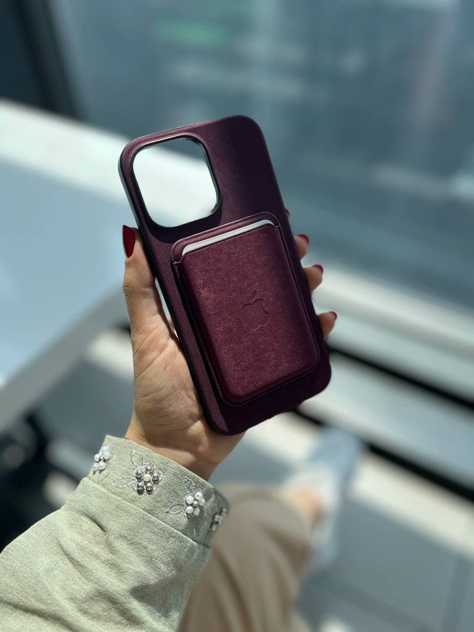 قاب گوشی پارچه ای آیفون — تصویر ۴