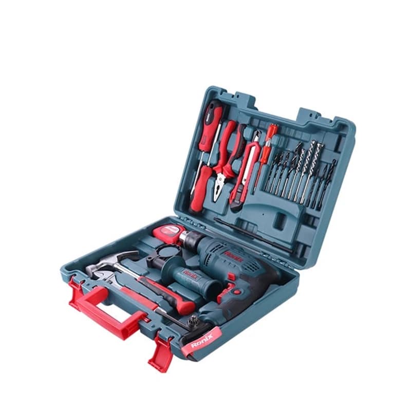 کیت دریل برقی چکشی رونیکس RS-0001 — تصویر ۴