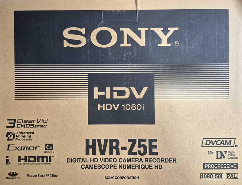 دوربین فیلمبرداری سونی SONY HVR-Z5E — تصویر ۳