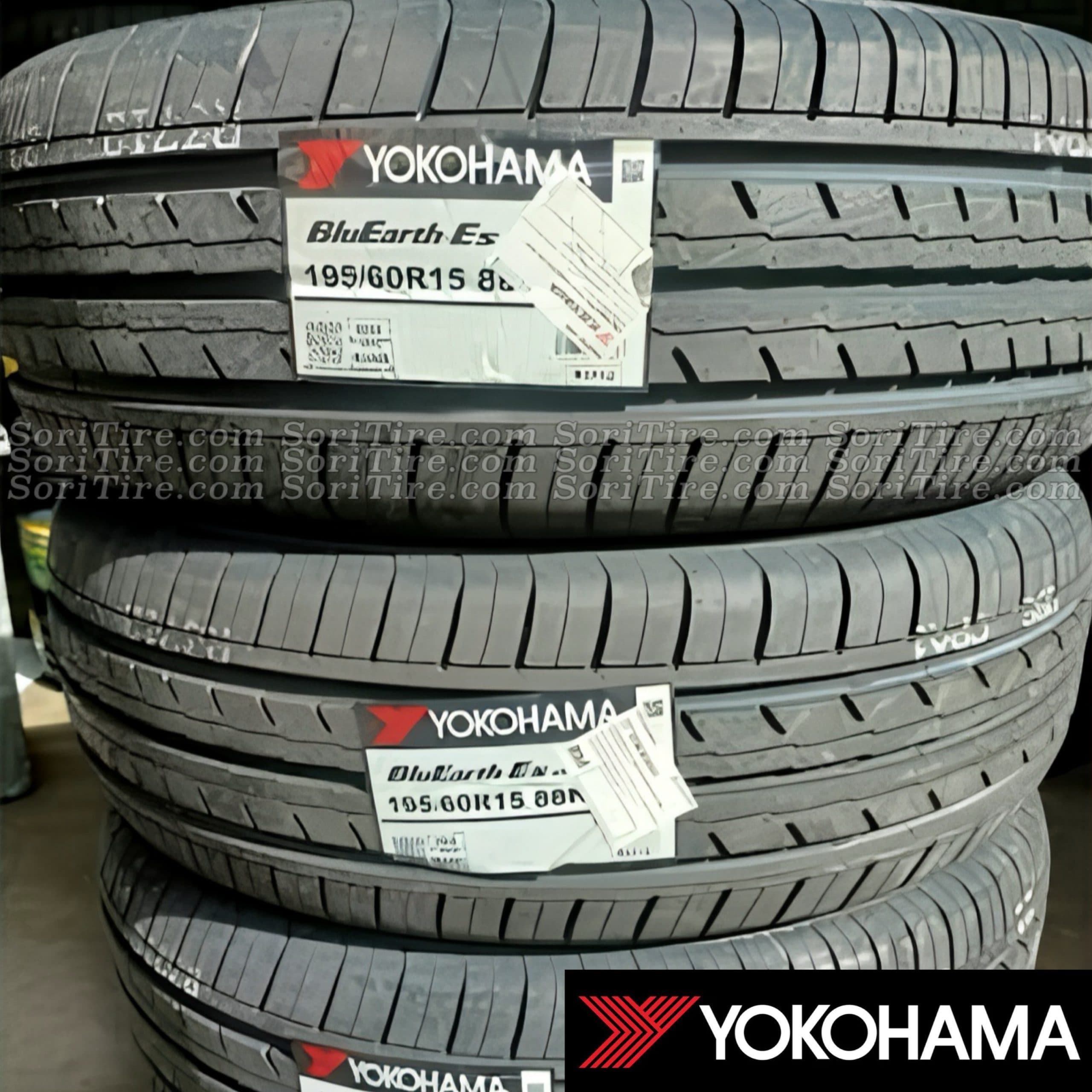 لاستیک یوکوهاما ژاپن 195/60R15 گل ES32 تاریخ 2025 — تصویر ۲