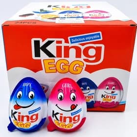 تخم مرغ شانسی کینگ اگ 24 عددی king egg — تصویر ۷