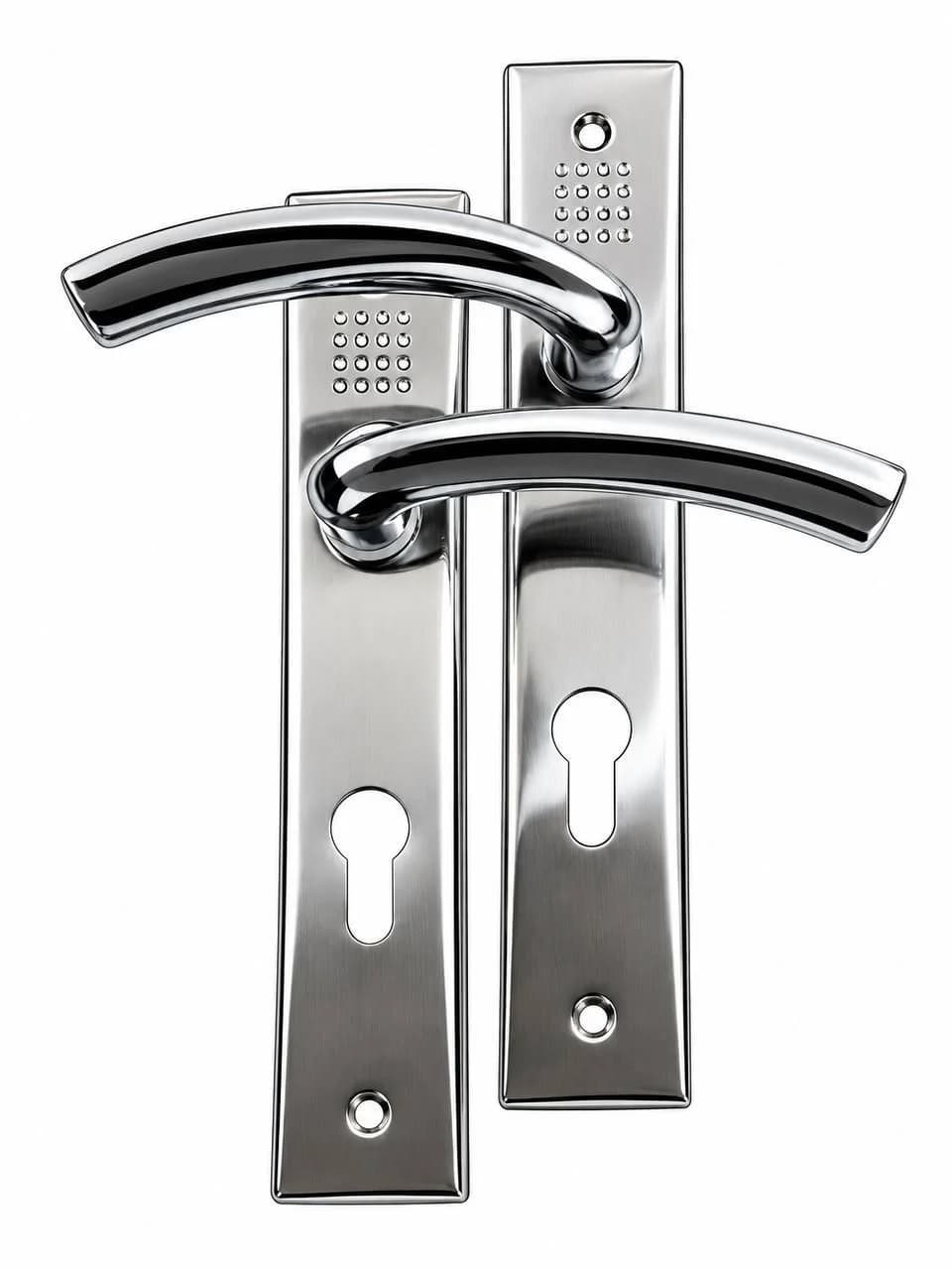 دستگیره درب سوئیچی 701 کروم تیبا