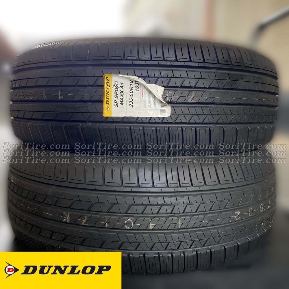 لاستیک دانلوپ ژاپن 235/60R18 گل Maxx A1 تاریخ 2025 — تصویر ۲