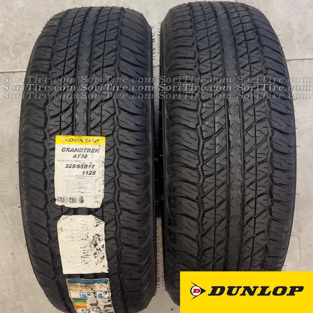 لاستیک دانلوپ ژاپن 265/65R17 گل AT20 تاریخ 2026 — تصویر ۵