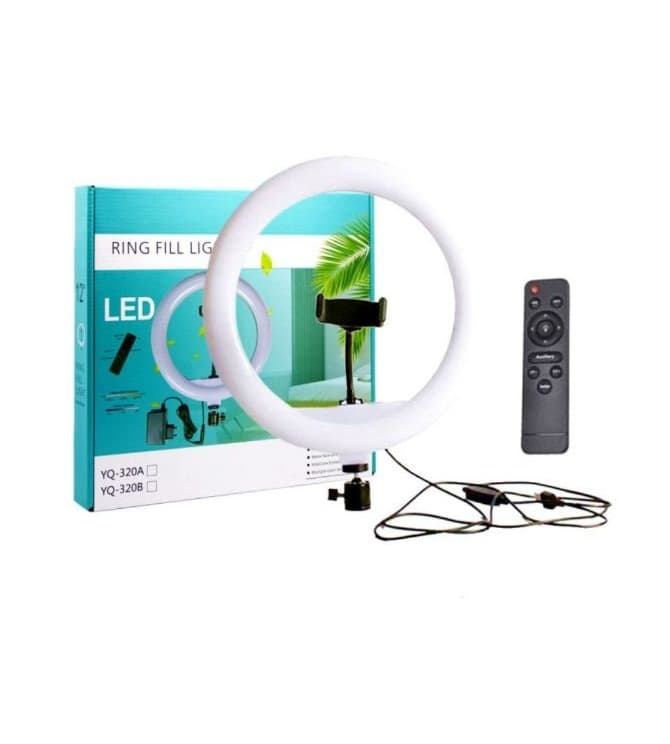 رینگ لایت 12 اینچ مدل YQ-320A