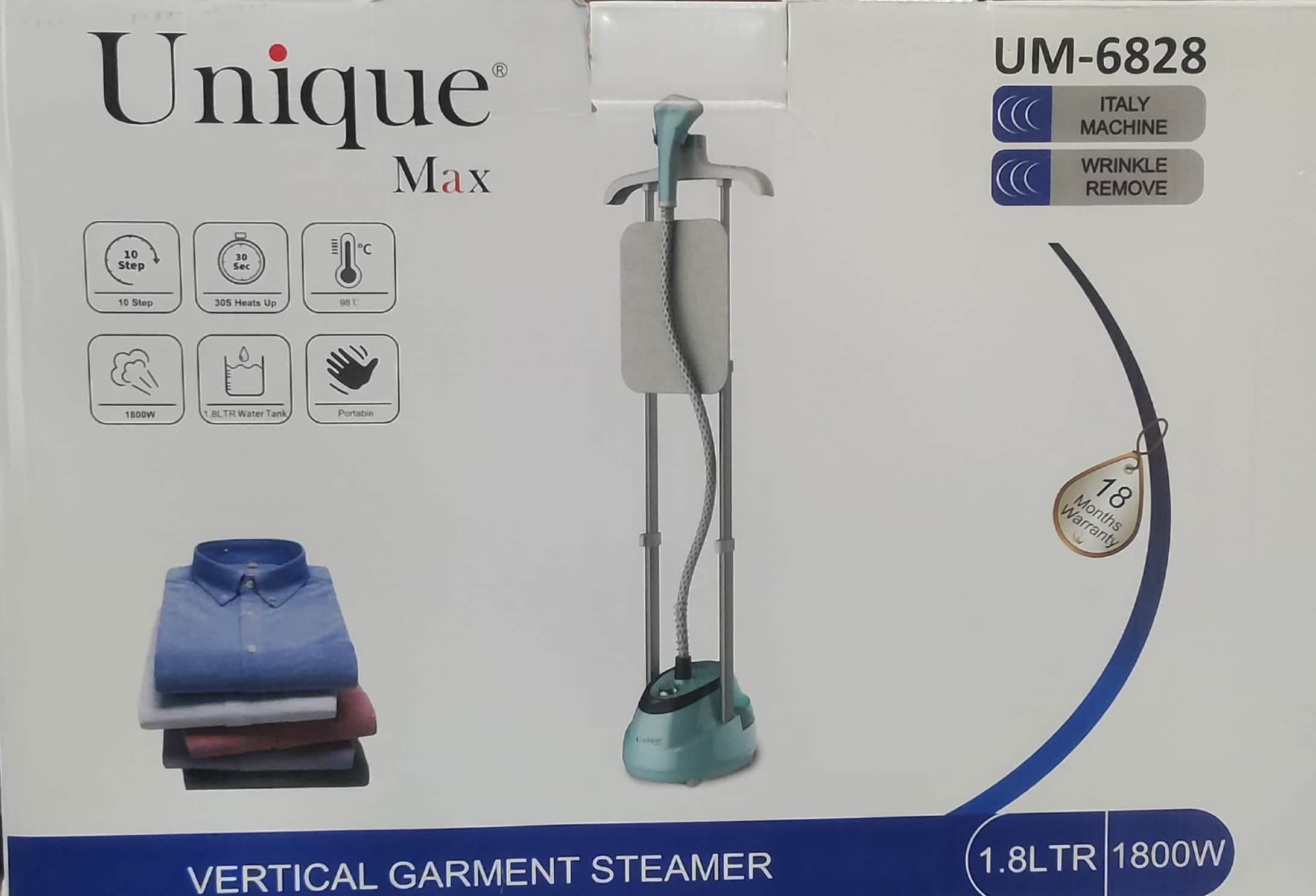 اتو بخار ایستاده یونیک مکس مدل UM-6828 — تصویر ۲