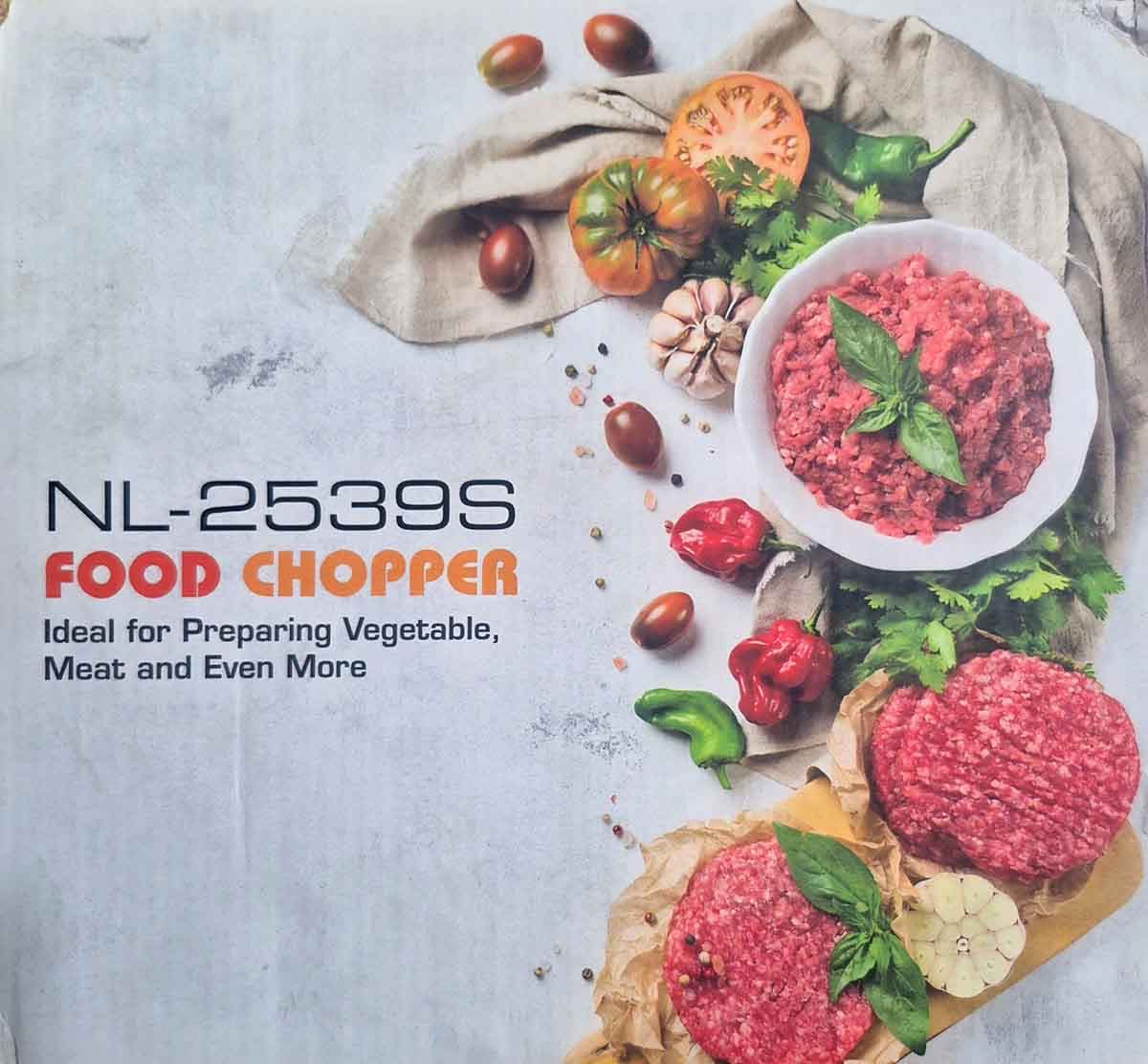 خردکن نیولند مدل NL-2539S — تصویر ۴
