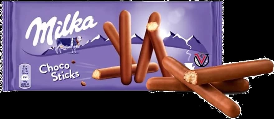چوب بیسکویت شکلاتی میلکا MILKA CHOCO STICKS