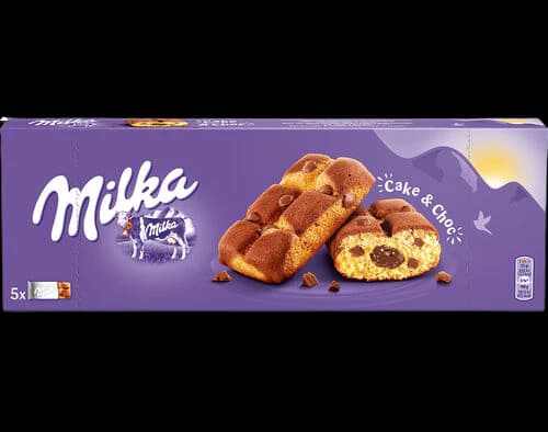 کیک شکلاتی میلکا با شیر آلپاین Milka Cake & Chocolate