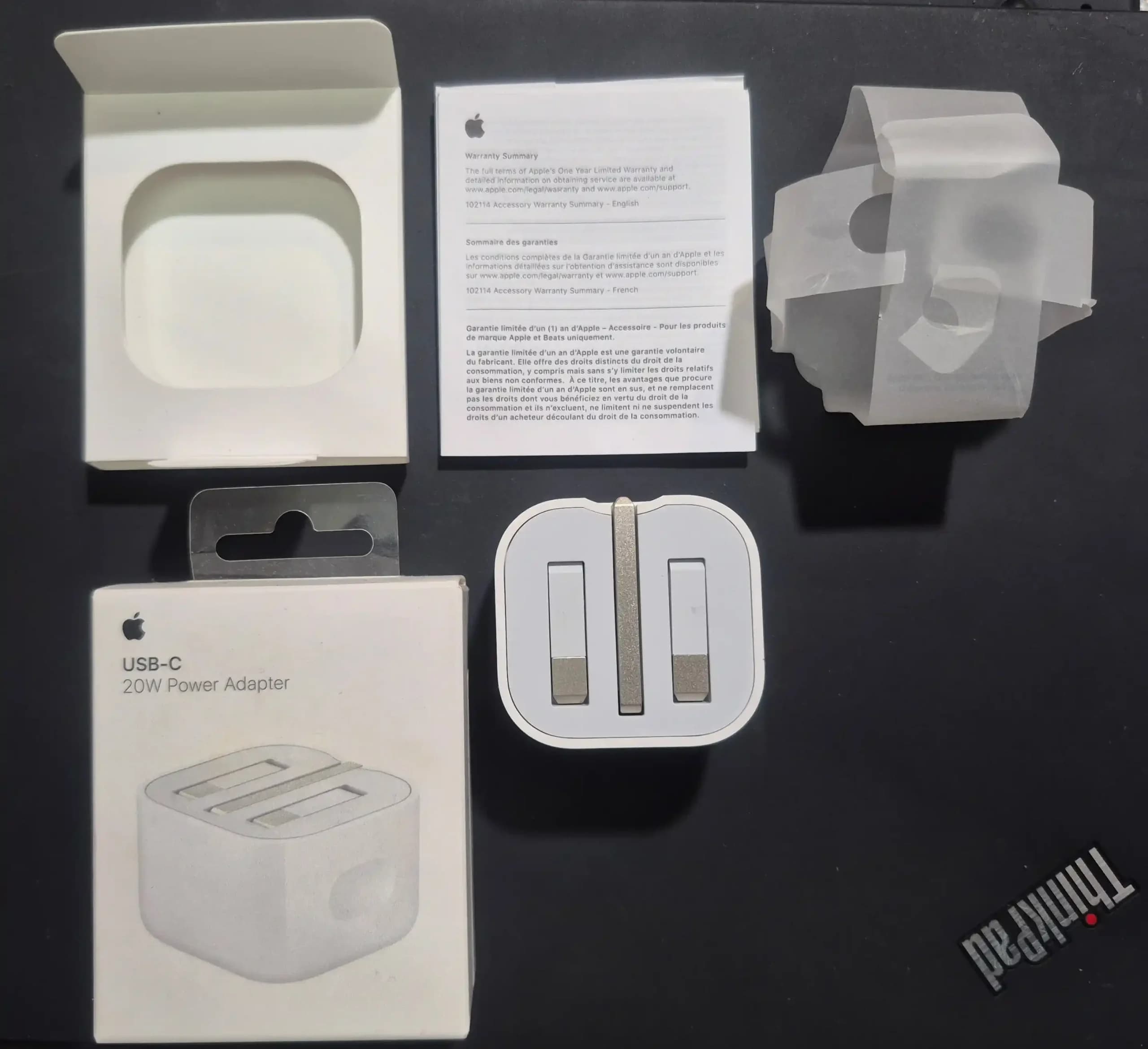 شارژر 20 وات آیفون اپل مدل 20W USB-C سه پین — تصویر ۳