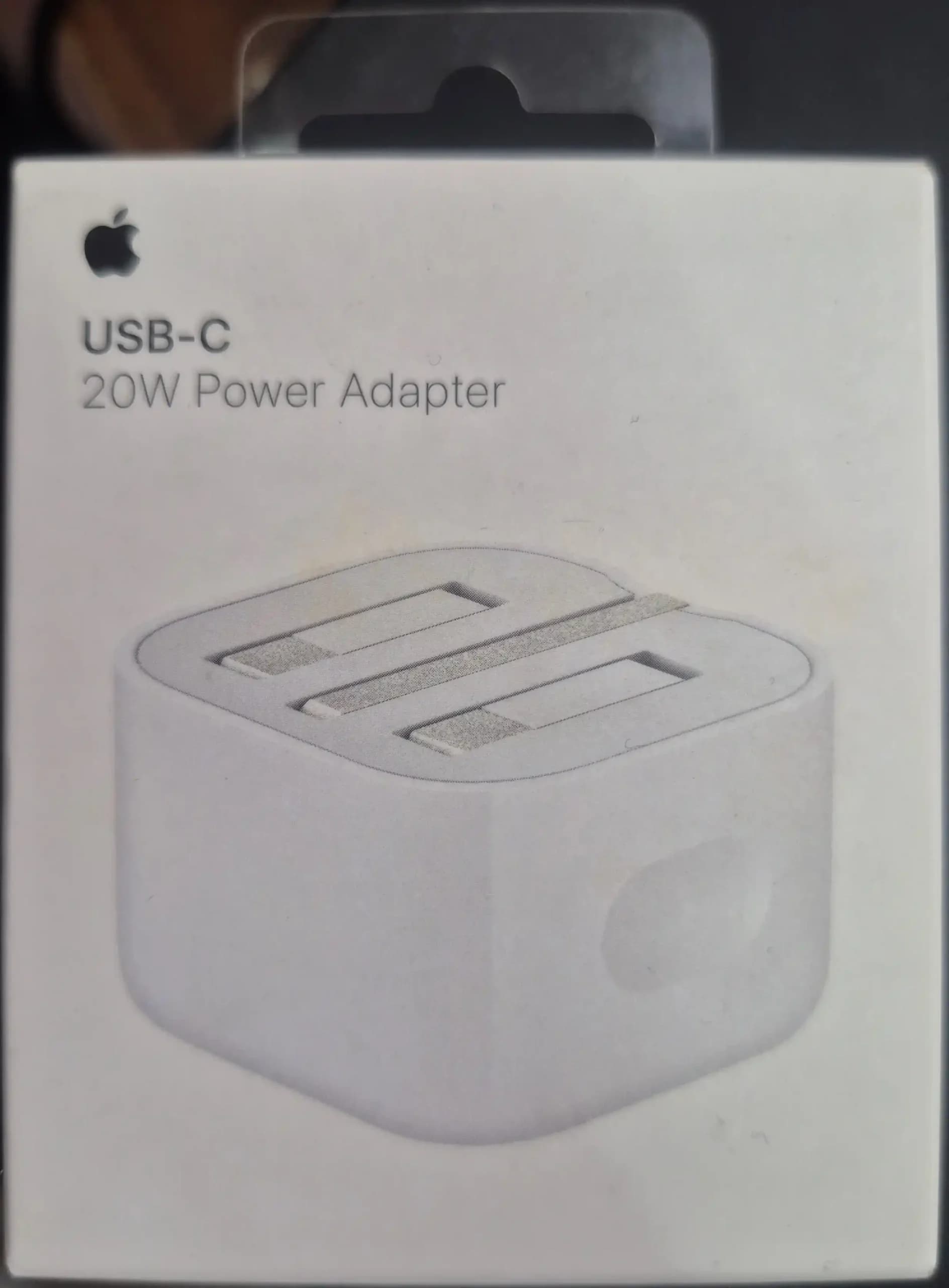 شارژر 20 وات آیفون اپل مدل 20W USB-C سه پین — تصویر ۴