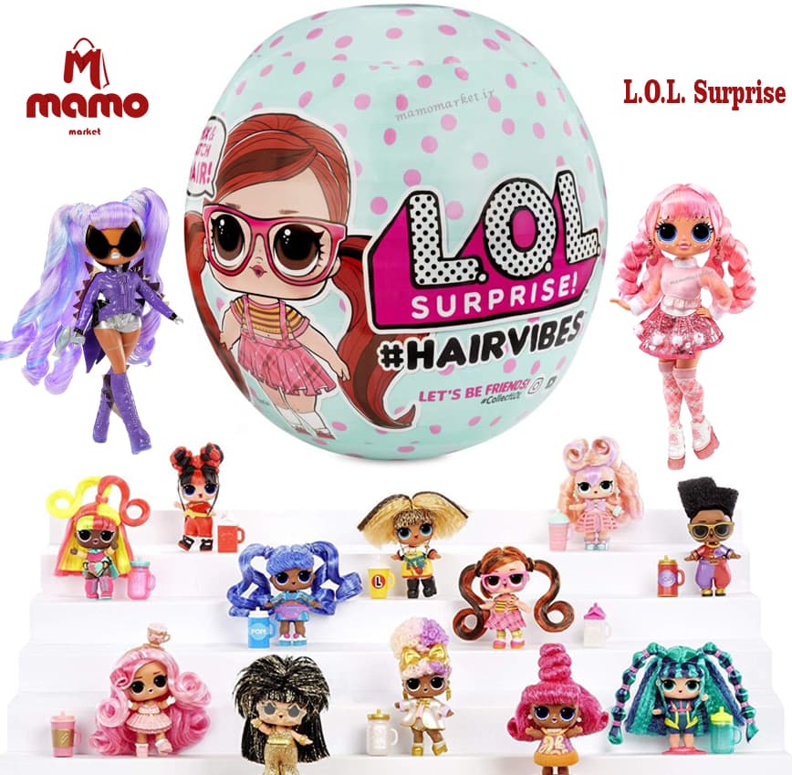 اسباب بازی شانسی ال او ال سوپرایز مدل LOL Hairvibes