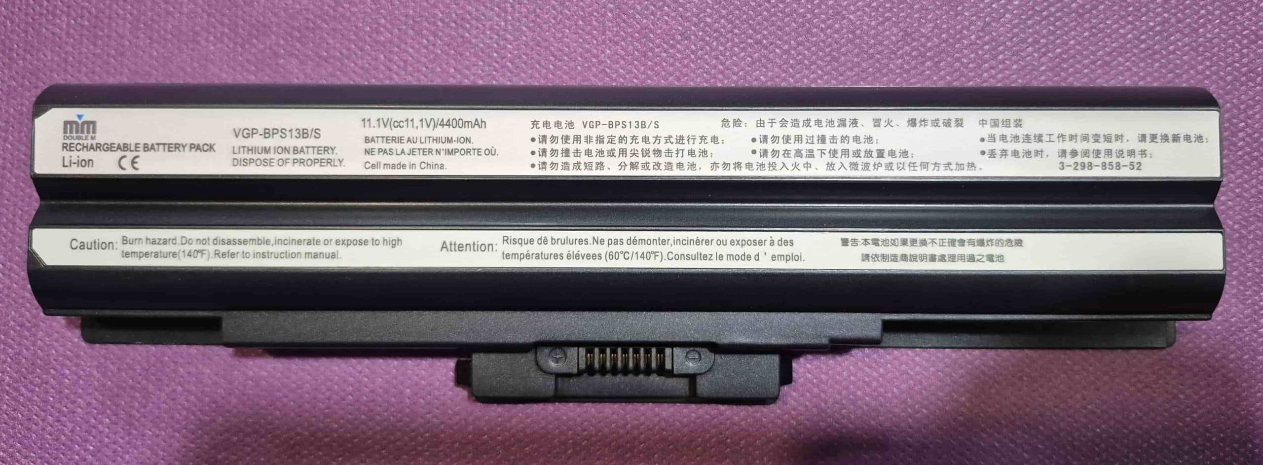 Sony BPS13 باتری لپ تاپ سونی