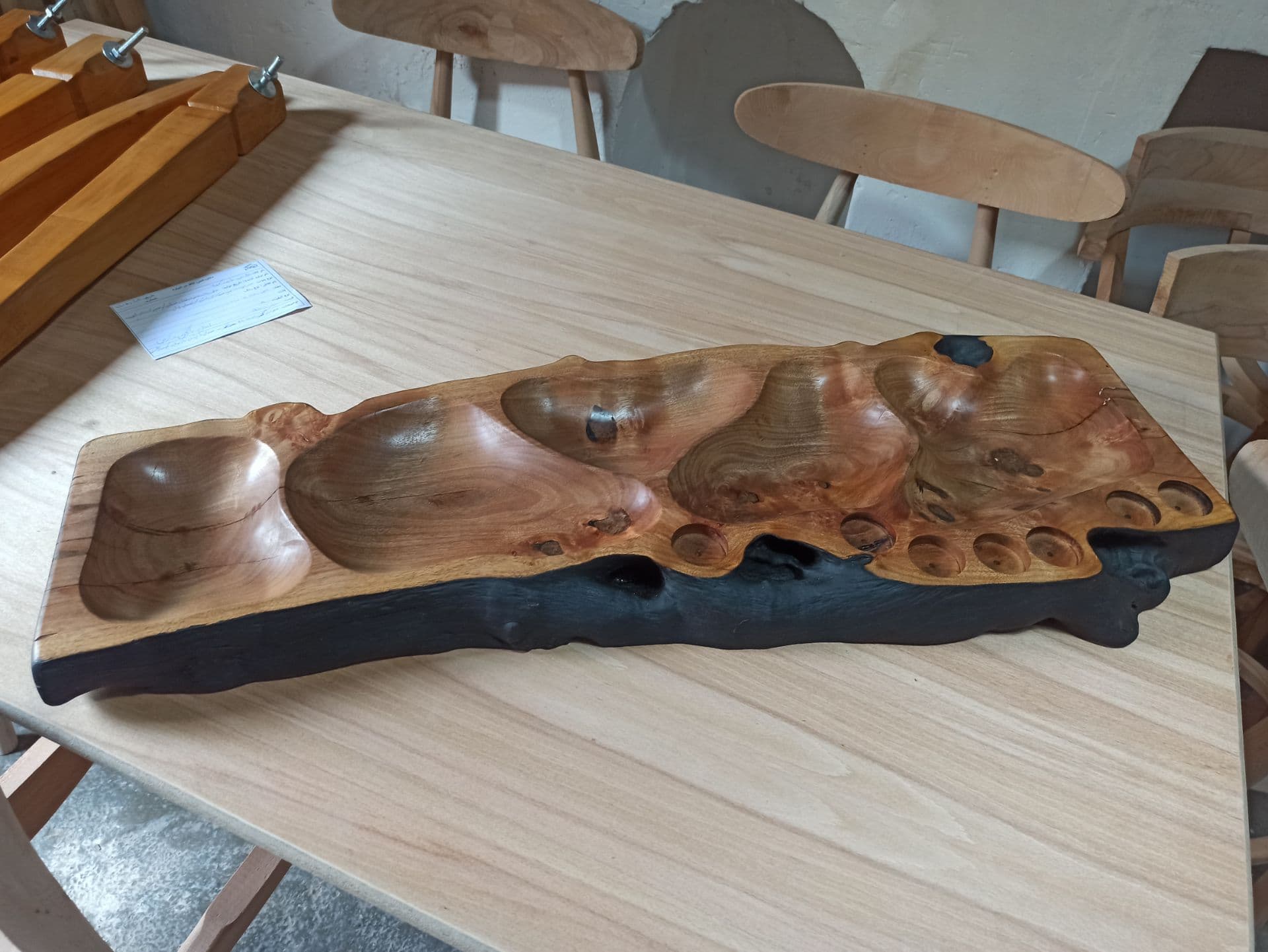 میوه خوری چوب گردو — تصویر ۴
