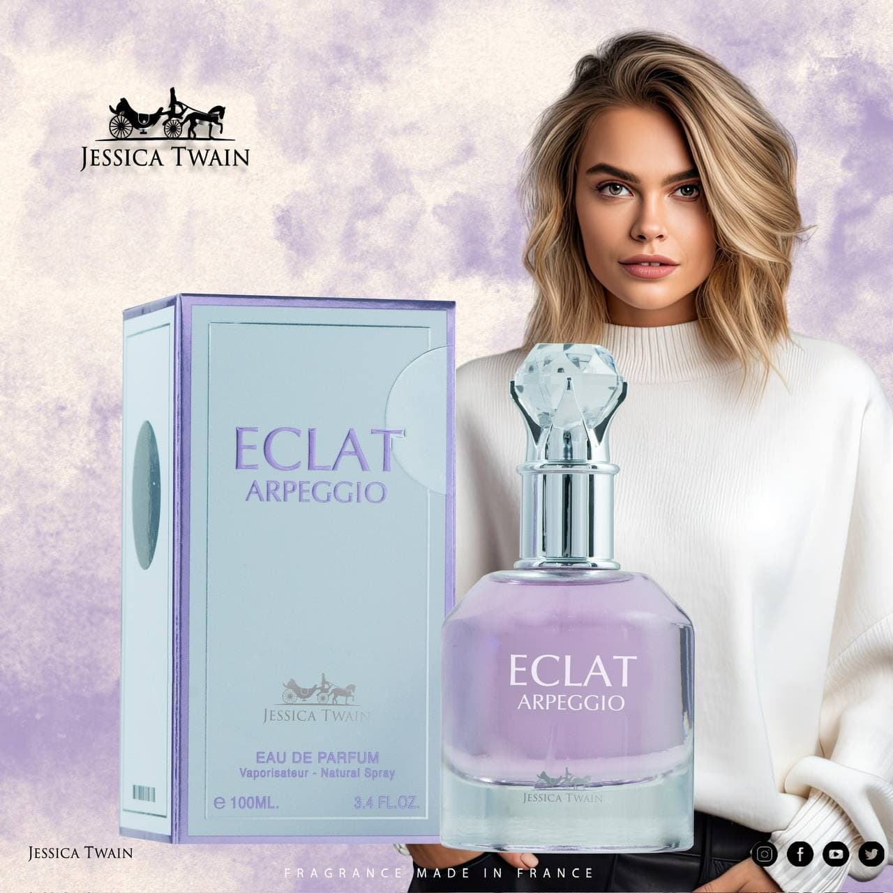 ادکلن اکلت (لانوین اکلت) | Lanvin Eclat d´Arpege جسیکا تویین