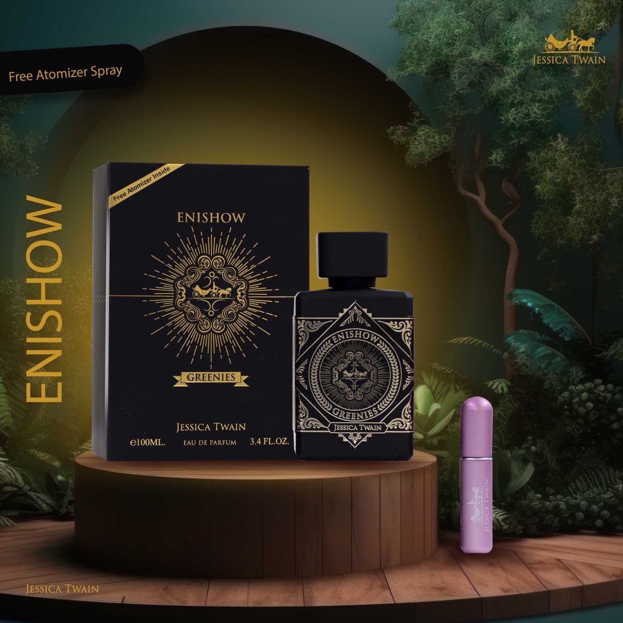 عطر ادکلن اینیشیو گریتنس جسیکاتویین Jessica Twain Enishow Greenies