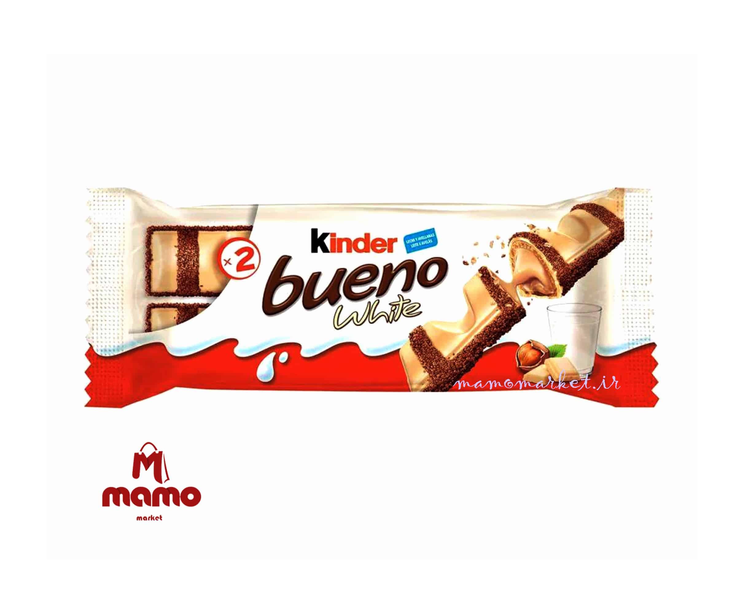 شکلات کیندر بوینو وایت Kinder Bueno White