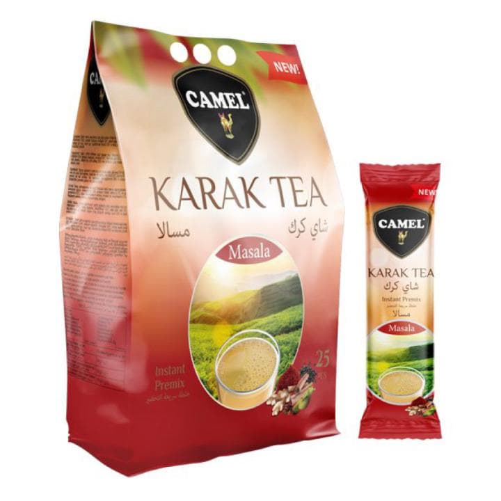 چای کرک ماسالا کمل 25 عددی Camel Karak Tea Masala