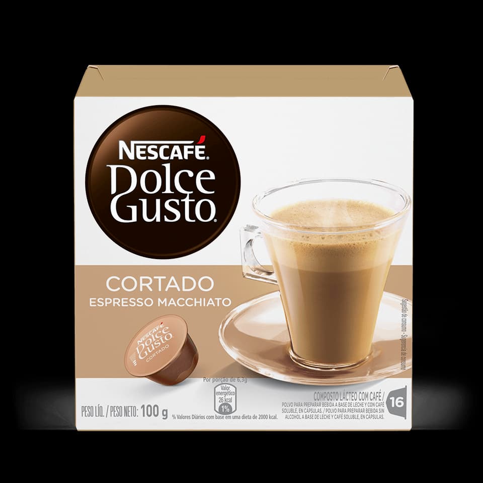 کپسول قهوه نسکافه کورتادو دولچه گوستو Nescafe Cortado — تصویر ۲
