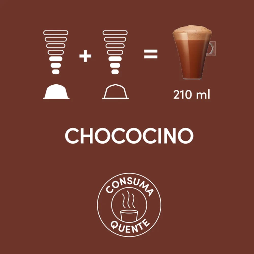 کپسول قهوه نسکافه گوستو چوکوچینو Nescafe Chococino — تصویر ۵