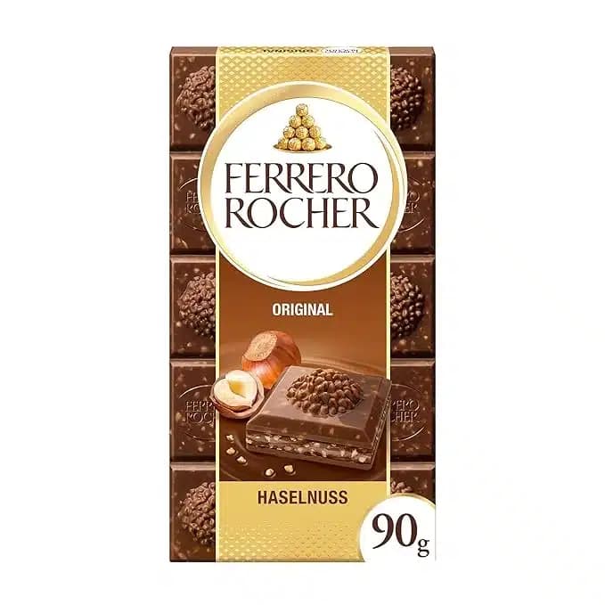 شکلات تخته ای فندوقی فررو روشر FERRERO ROCHER