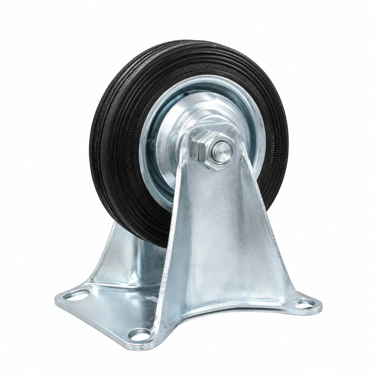 چرخ لاستیکی سایز 7.5 ثابت