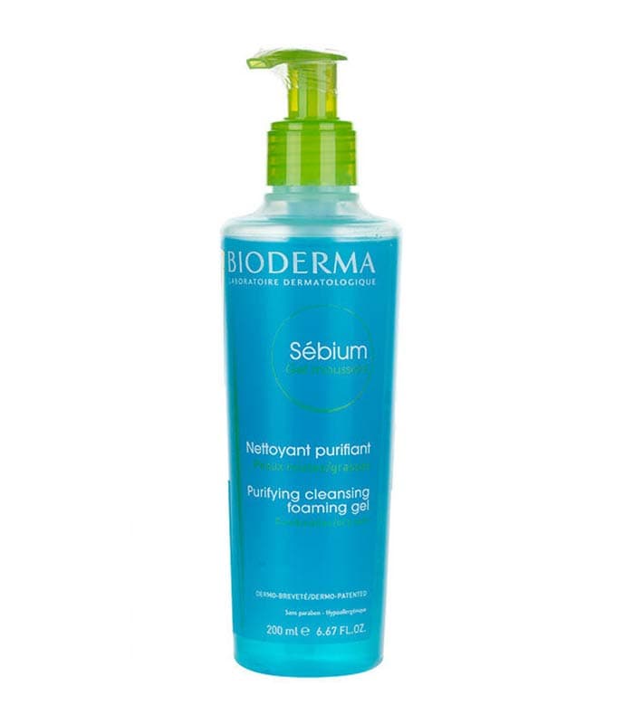 ژل شستشوی پوست چرب بایودرما Bioderma Sebium