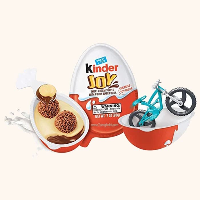 تخم مرغ شانسی کیندر جوی 24 عددی KINDER JOY — تصویر ۳