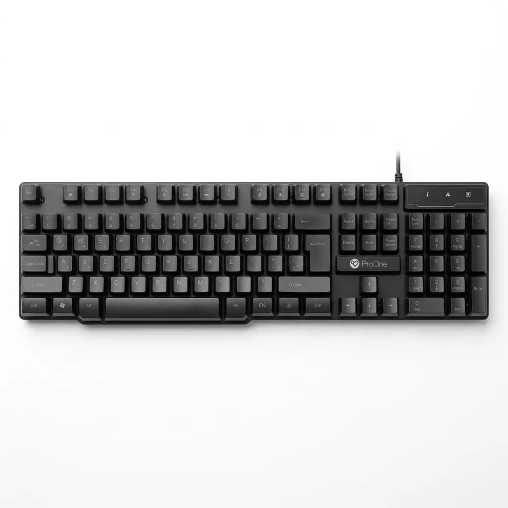 کیبورد RGB گیمینگ پرووان مدل PKG15