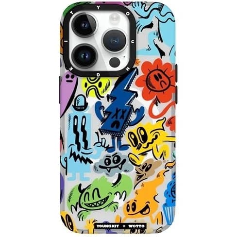 قاب YOUNGKIT یانگ کیت Design 2 X Wotto Series مناسب برای iPhone 14 Promax — تصویر ۲